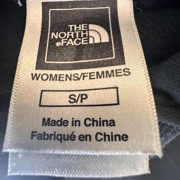 The North Face Hoodie Sweatshirt Womens Small Black Fleece Kangaroo Pocket - Picture 7 of 10